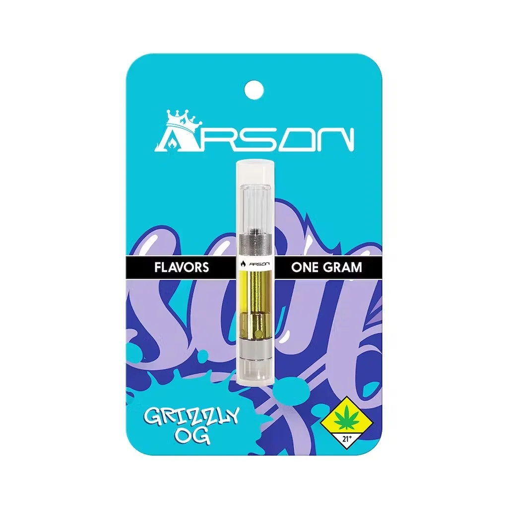 Mfused Disposable ARSON Flavors – Grizzly OG Mfused Disposable ARSON Flavors – Grizzly OG