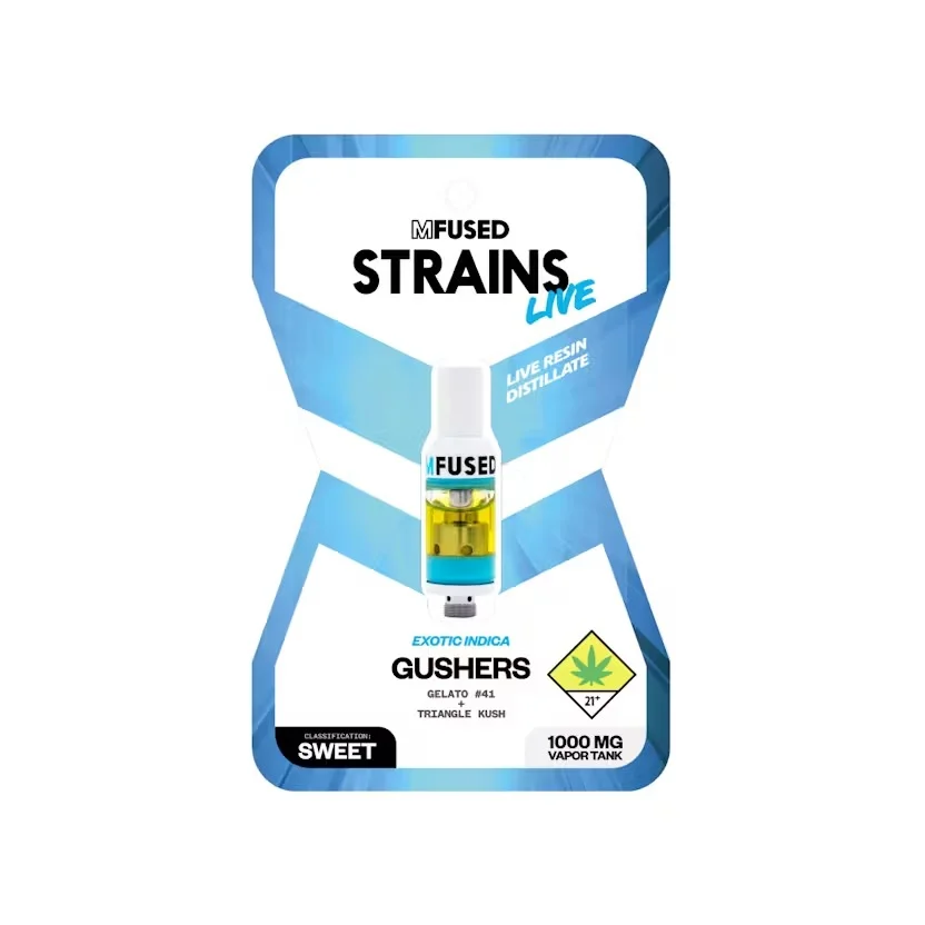 Mfused Gushers – Live Resin Tanks Mfused Gushers – Live Resin Tanks