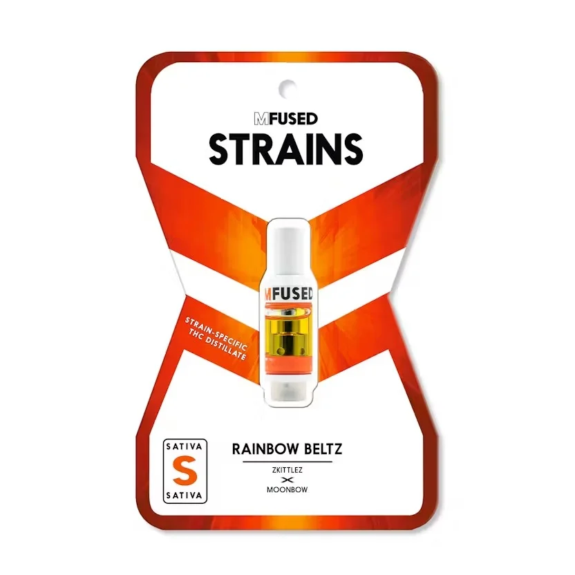 Mfused Rainbow Beltz – Strain Specific Distillate Tank Mfused Rainbow Beltz – Strain Specific Distillate Tank