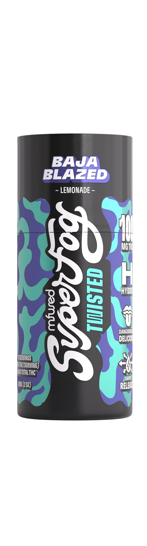 Mfused Twisted Baja Blazed Burzt 100mg THC Beverage Mfused Twisted Baja Blazed Burzt 100mg THC Beverage