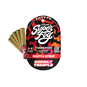 MFUSED Twisted Swirly Temple 2.5g Pre-Rolls